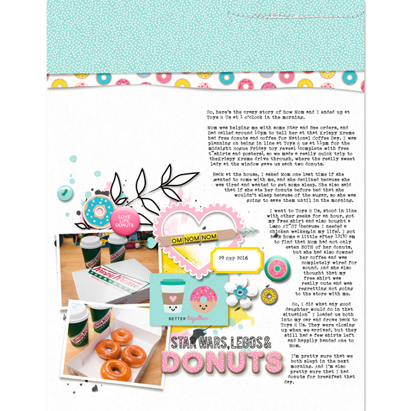 Star Wars, Legos, and Donuts