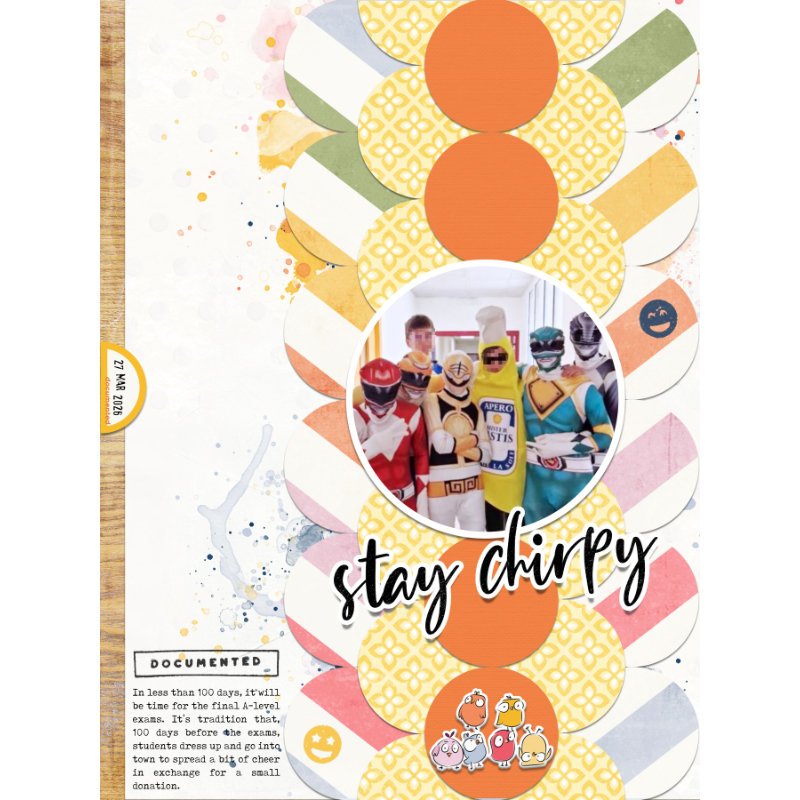 Stay chirpy