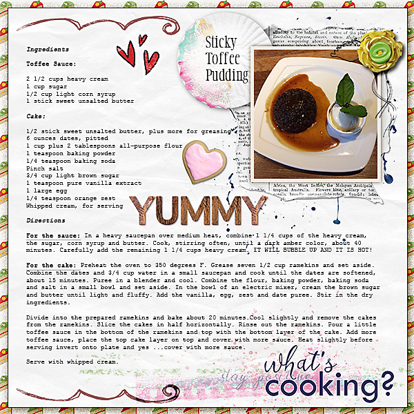 Sticky Toffee Pudding (July BYOC Challenge)
