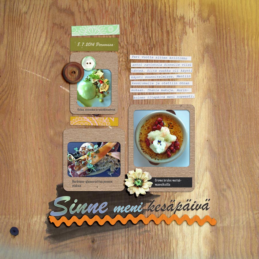 Summer Day at the Restaurant Sinne