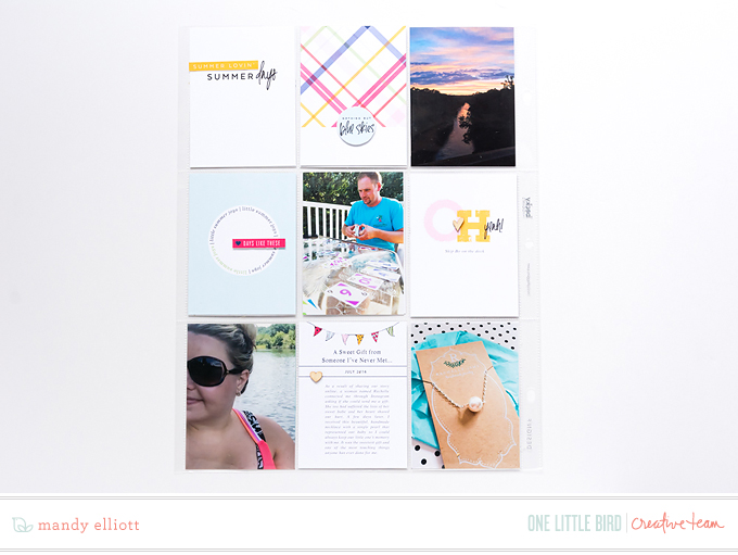 Summer Fun and Games 9x12 Pocket Page