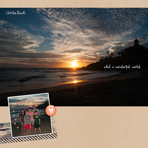 Sunset On Cerritos Beach