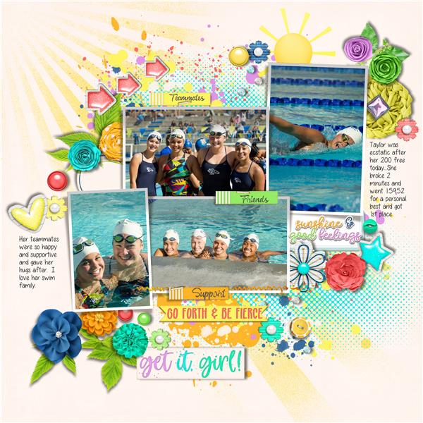 Sunshine At The Pool