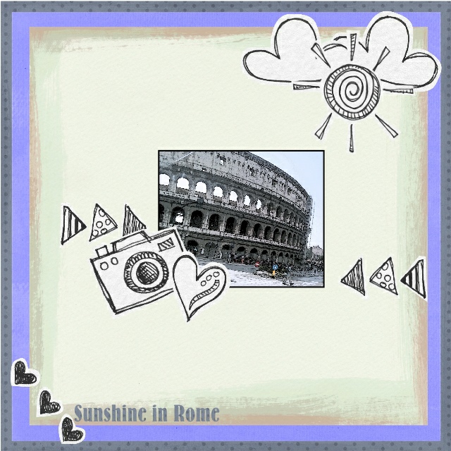 sunshine in Rome