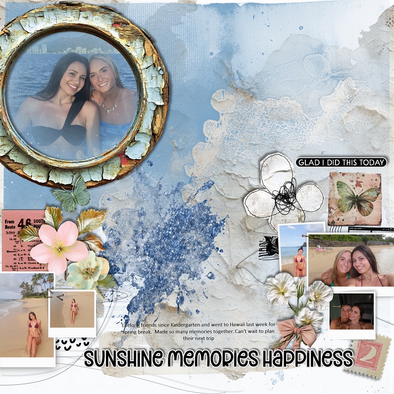 SUNSHINE MEMORIES HAPPINESS