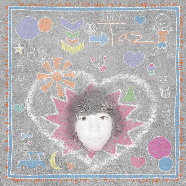 Taz-chalk