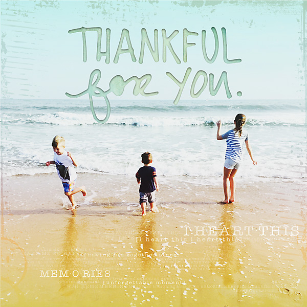 Thankful - MOC 5 Day 16 Challenge