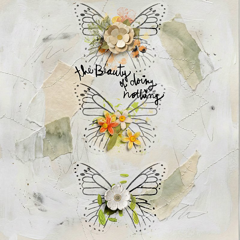 The beauty of doing nothing