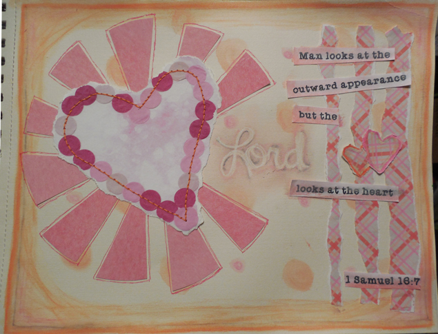the Heart (hybrid art journal)