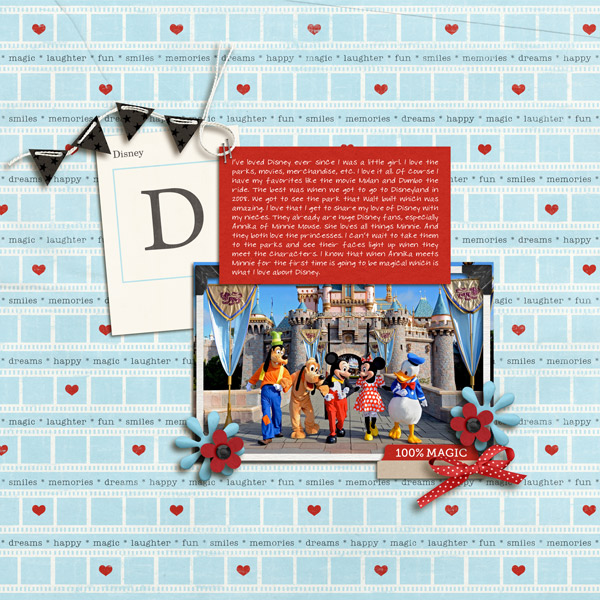 The Letter D - Disney