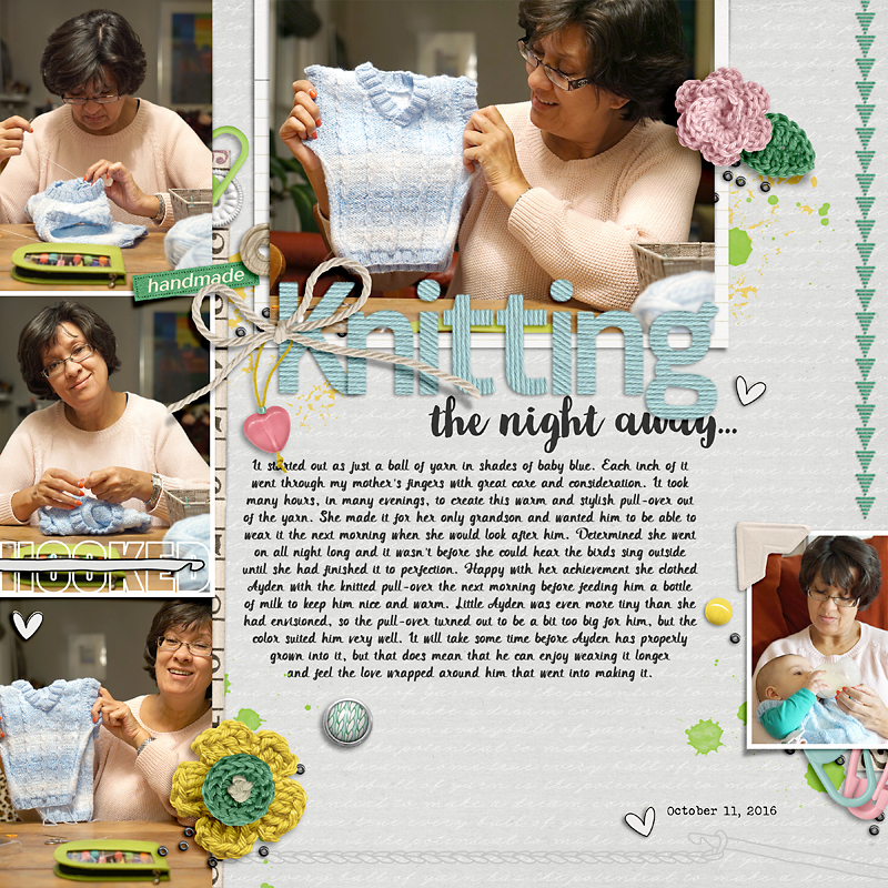 The Pull-Over (Left Page)