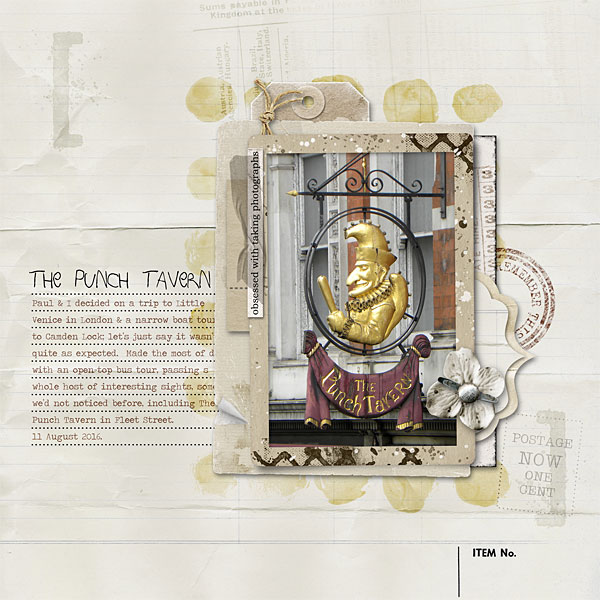 The Punch Tavern, Fleet Street, London