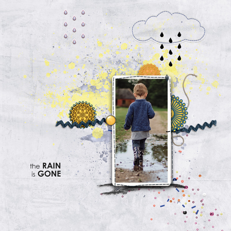 The rains is gone