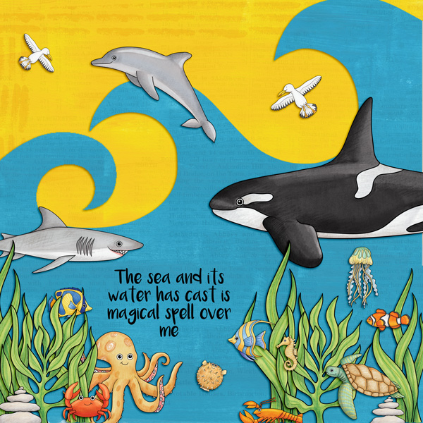 The sea