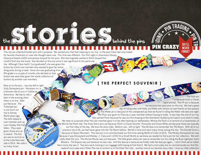 The Stories Behind the Pins