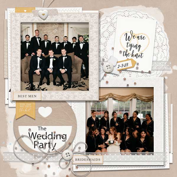 the wedding party