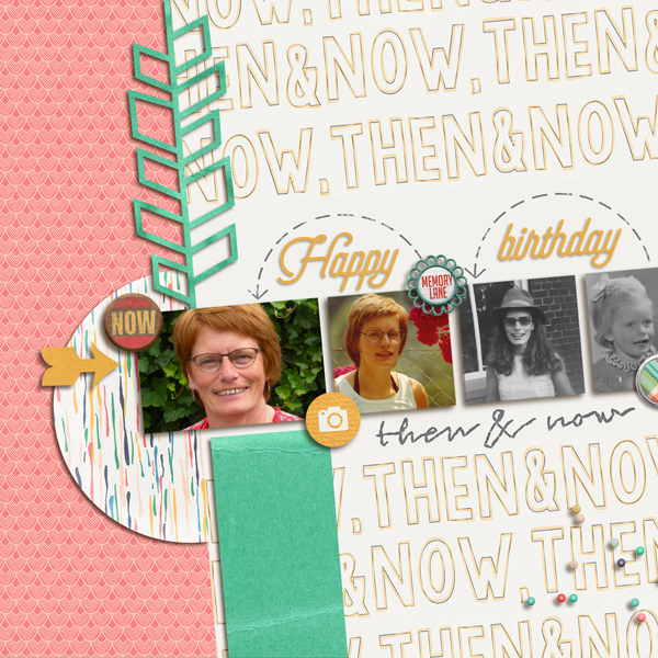 Then & Now - Happy Birthday