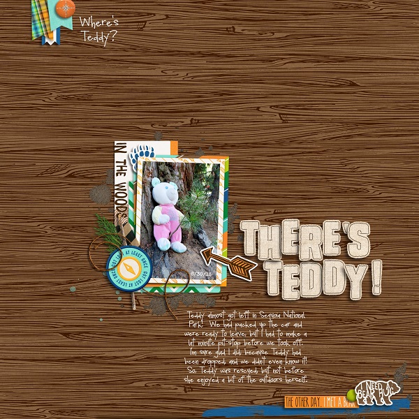 There's Teddy!