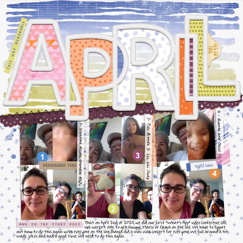 This was Memorable April - RANDOM CHALLENGE