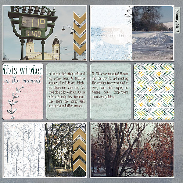 this winter - Pocket Page (Style Challenge)
