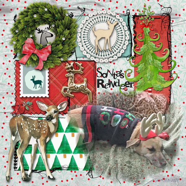 Through The Years_santasreindeers