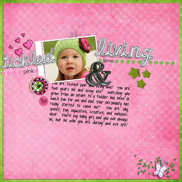 Tickled Pink, Living Lime