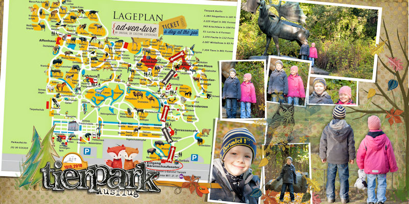 TierparkAusflug ~ Double Page