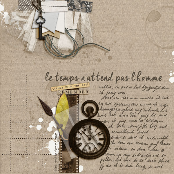 Time Waits... - 12 Days of AJ #3