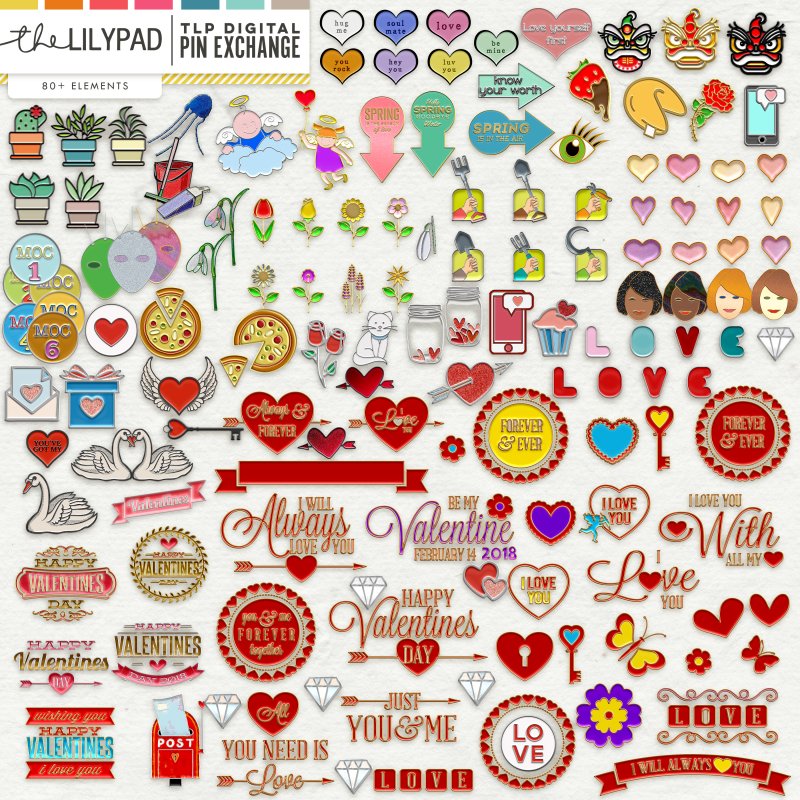TLP's Enamel Pin Exchange - FEBRUARY BUNDLE!