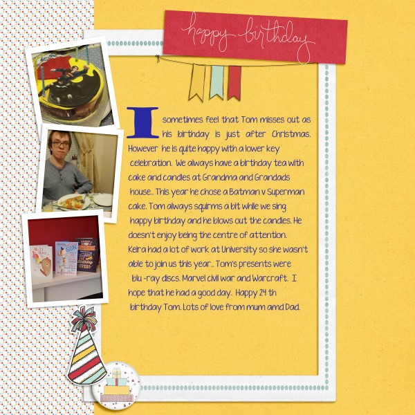 Tom Birthday (Custom)