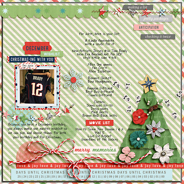 Tommy s Wishlist 2014