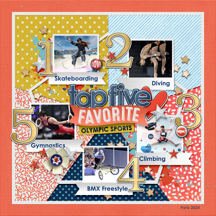 Top 5 Fave Olympic Sports