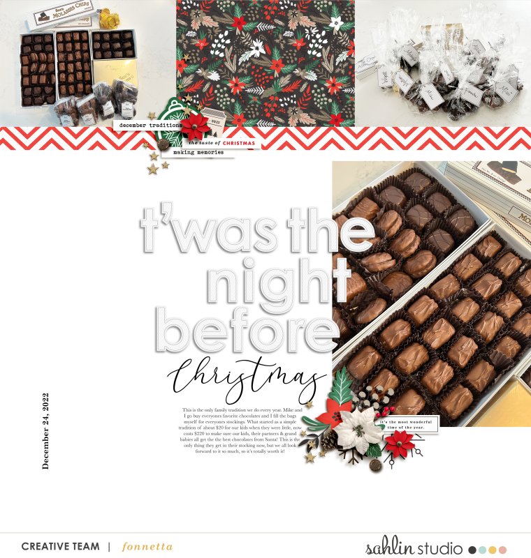 T'was the night before Christmas