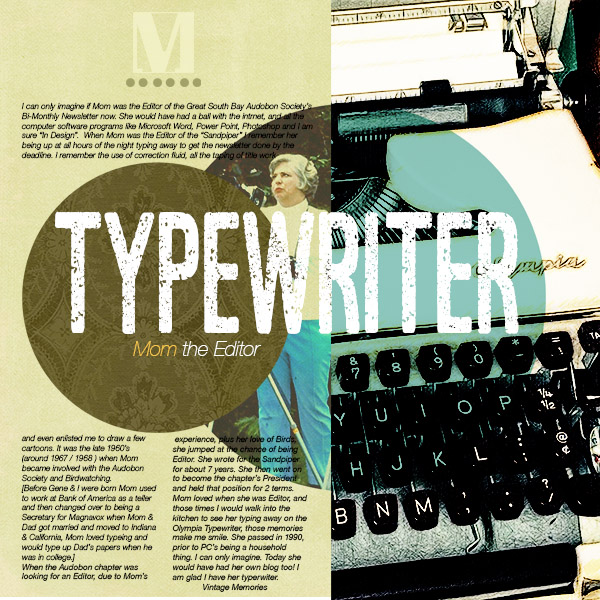 Typewriter (Mom the Editor)