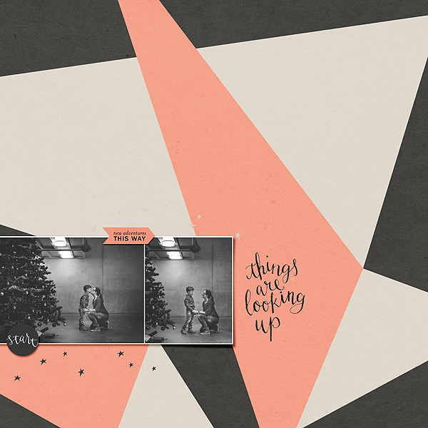 Under the mistletoe