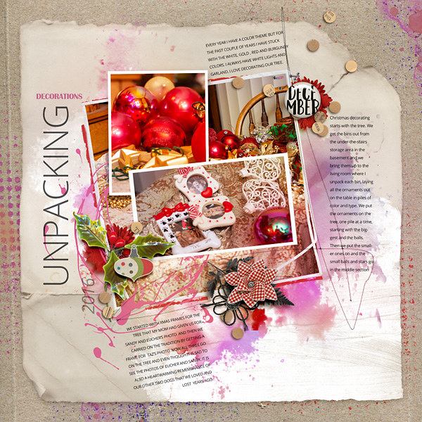Unpacking Decorations