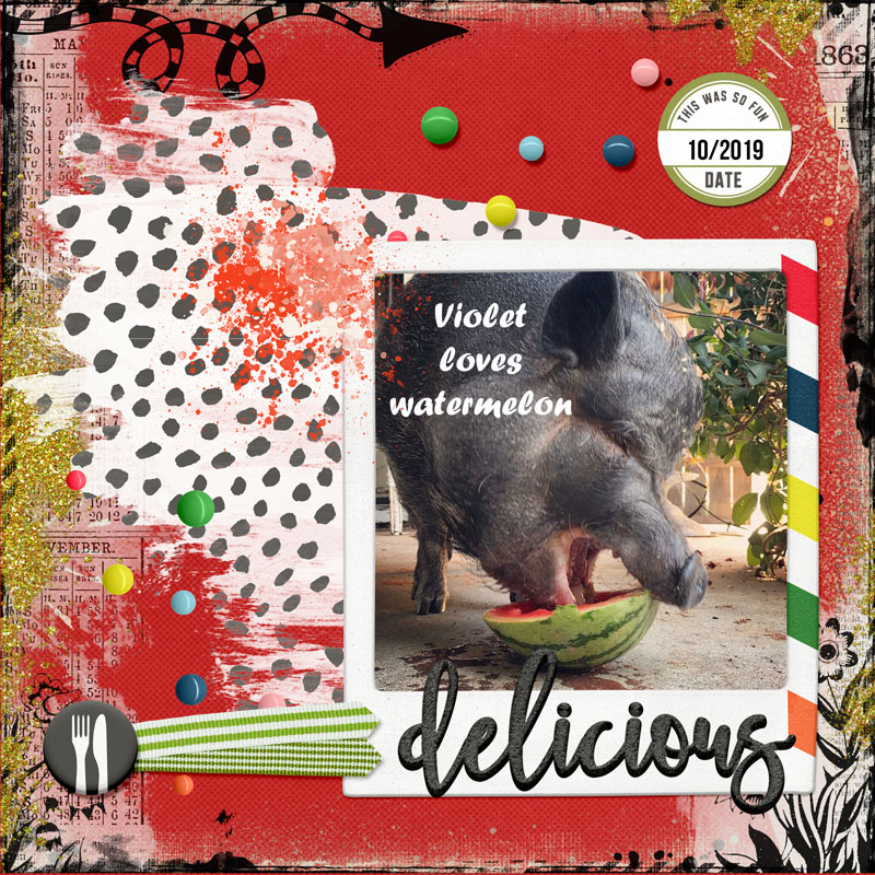 Violet Loves Watermelon