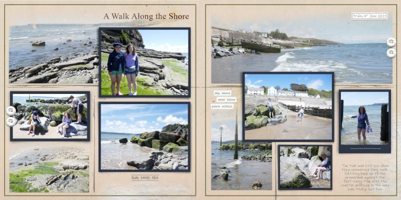 Wales 2021 - Shoreline Walk - 2 Pager