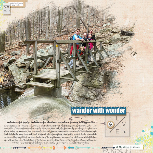 Wander with wonder