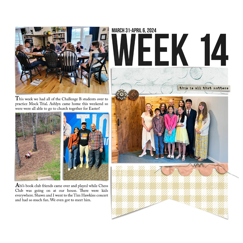 Week 14 {left} 2024