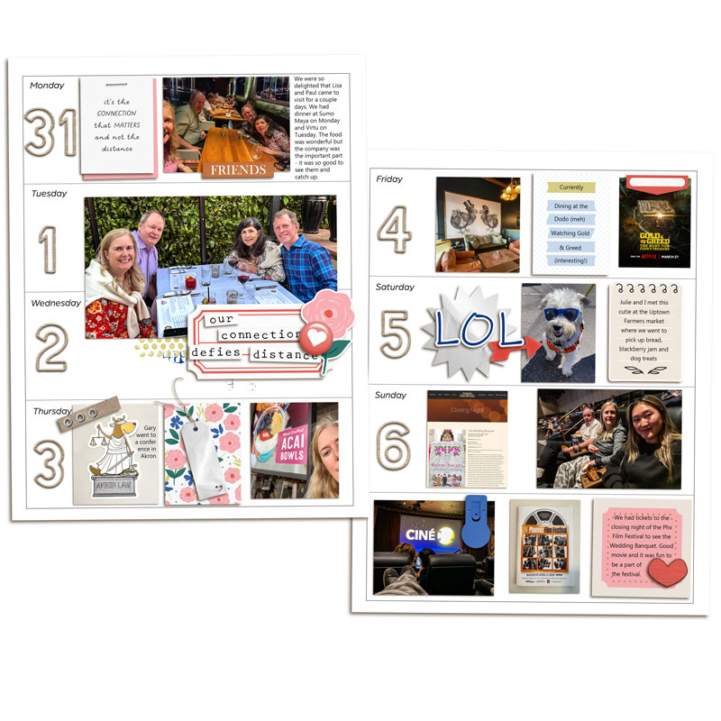 Week 14 Memory Planner