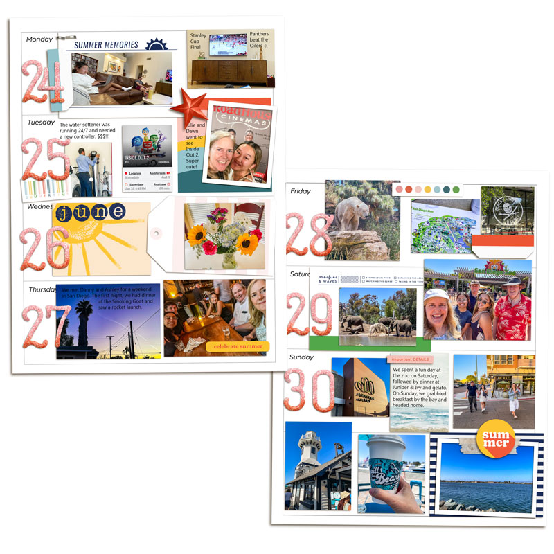 Week 26 Memory Planner