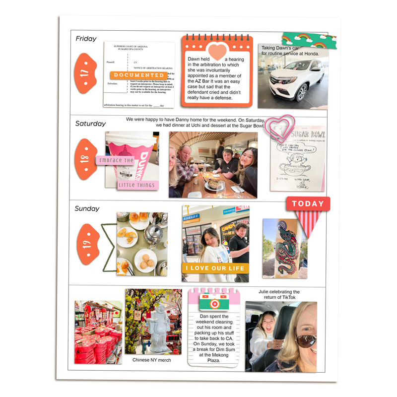 Week 3 Memory Planner (right)