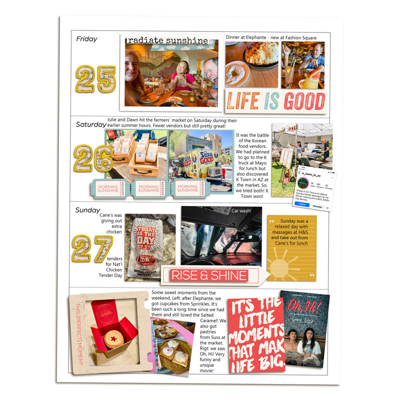 Week 30 Memory Planner - right