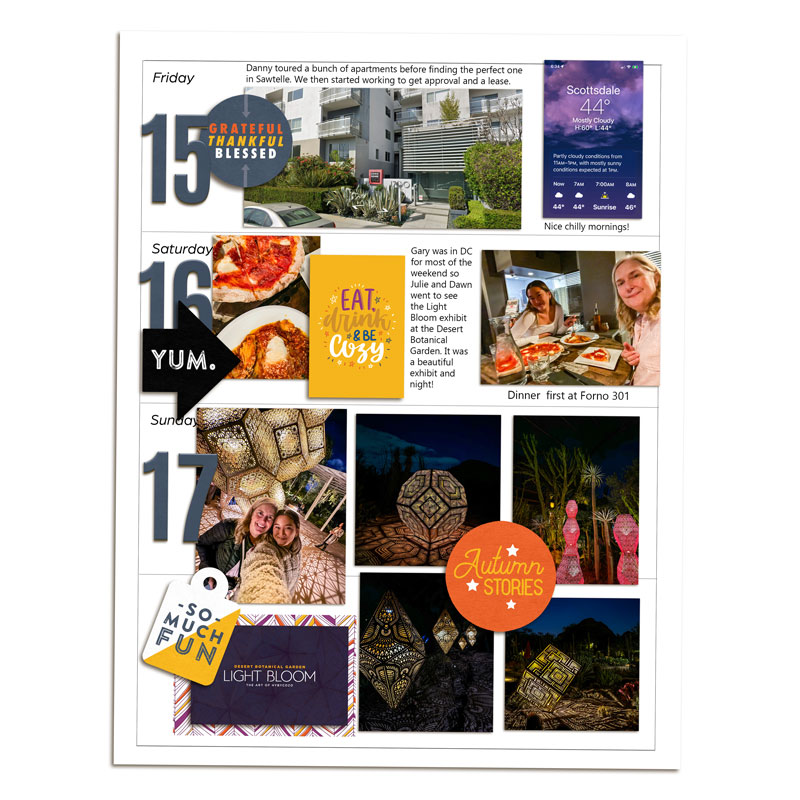 Week 46 Memory Planner - Right