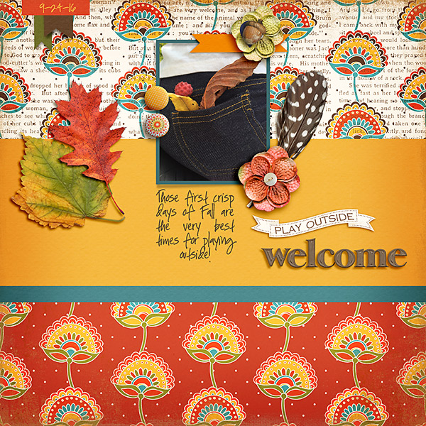 Welcome, Fall!