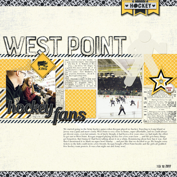 West Point hockey fans