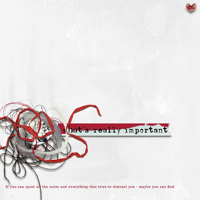 what's really important