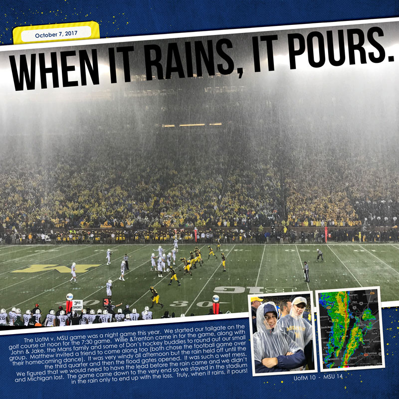 When it rains, it pours