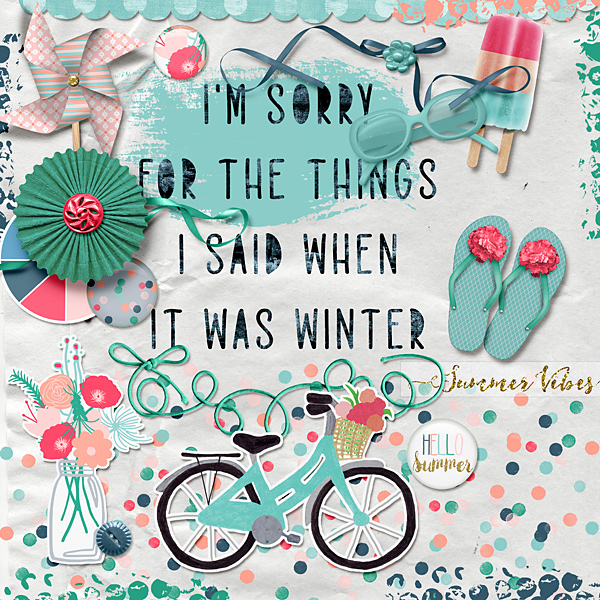 When it was winter